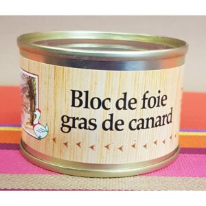 Bloc de foie gras de canard 60gr