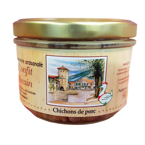 Chichons de porc 190gr