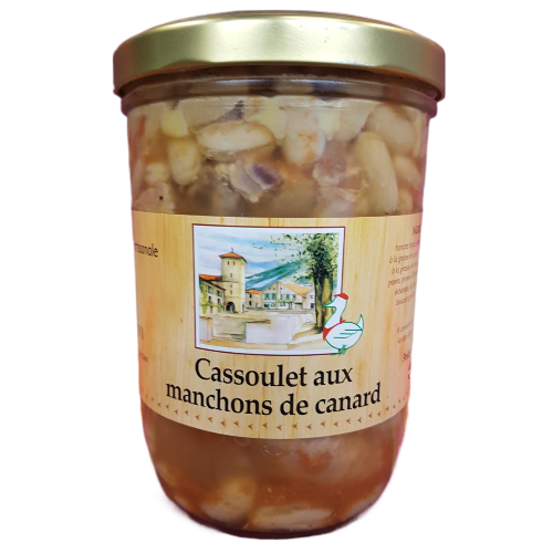 Cassoulet au manchon de canard confit 1 part