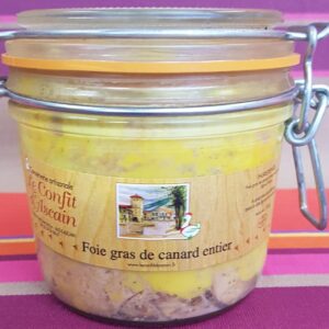 Foie gras de canard entier 315 gr, bocal longue conservation