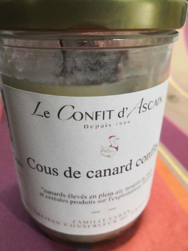 Confit de canard 8 à 10 demis cous