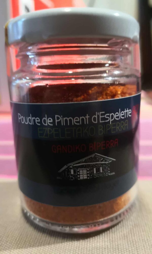 Piment d'Espelette en poudre AOP
