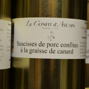 Confit de porc 5 saucisses