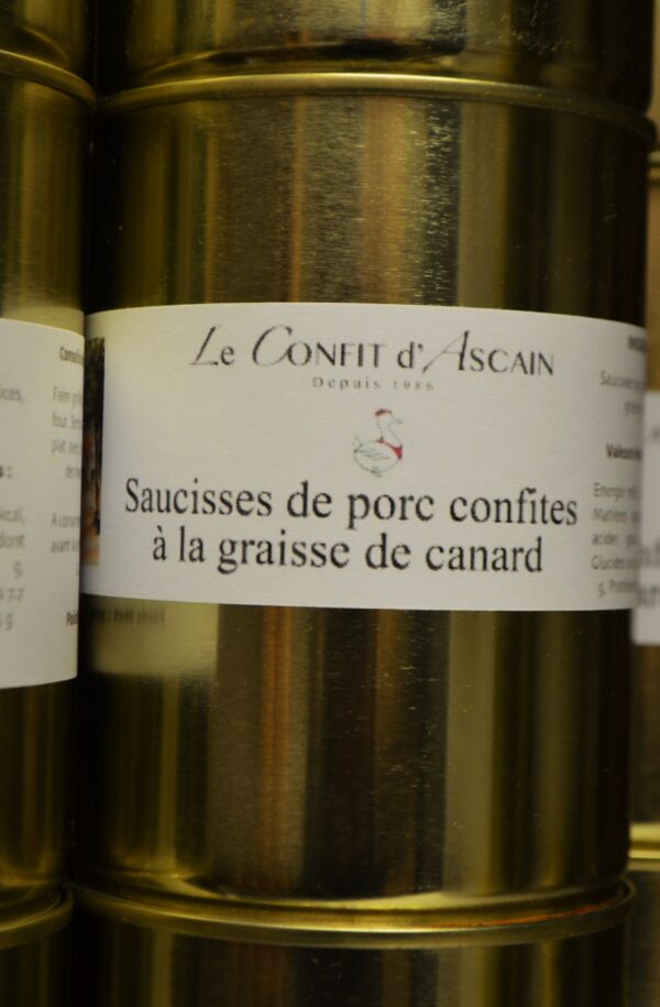 Confit de porc 5 saucisses