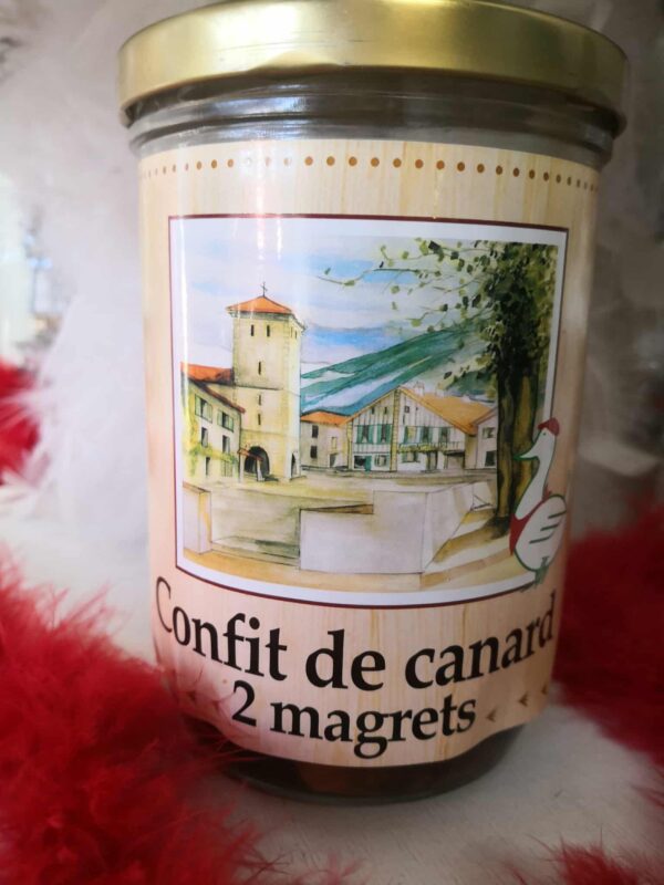 2 magrets de canard confits
