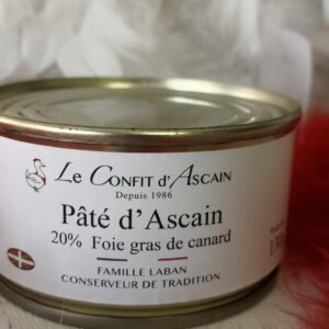 Pâté d'Ascain 200g, médaille d'argent au Concours Général Agricole 2024