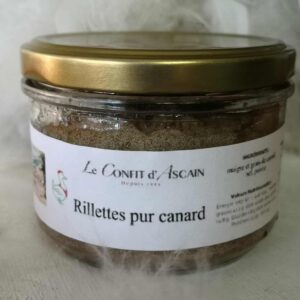 Rillettes pur canard 180g